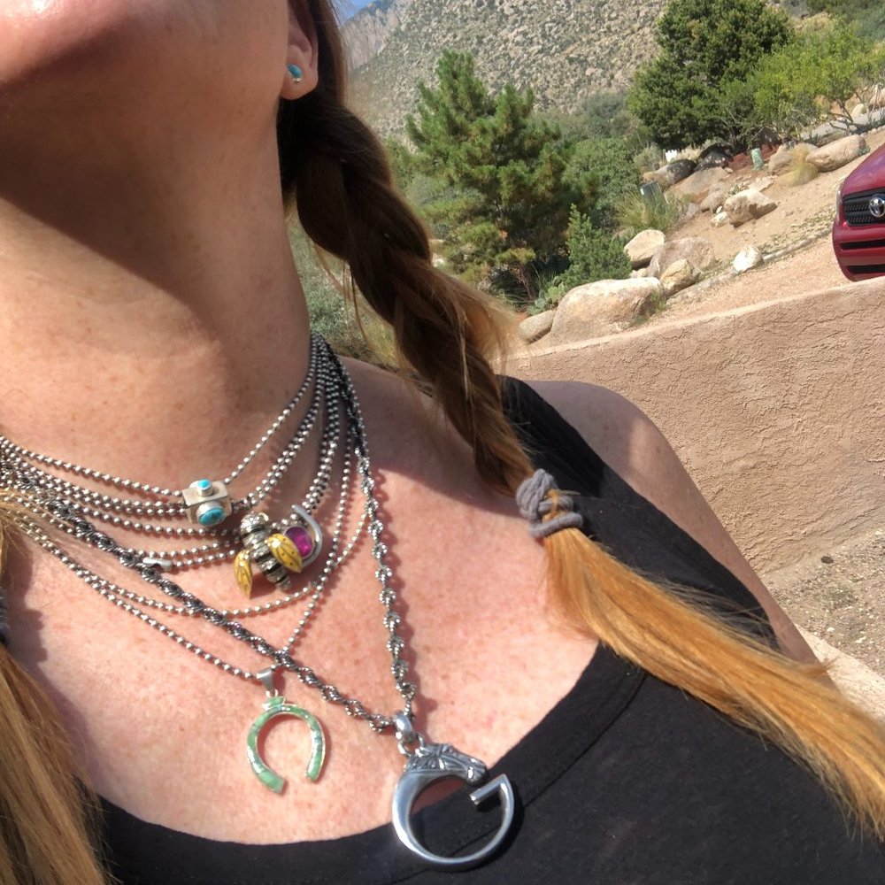 Gucci Horse Head G Pendant Necklace